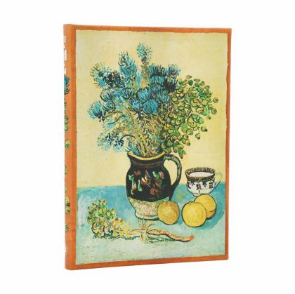 Paperblanks Тефтер Van Gogh's Still Life, Ultra, широки редове, твърда корица, 72 листа