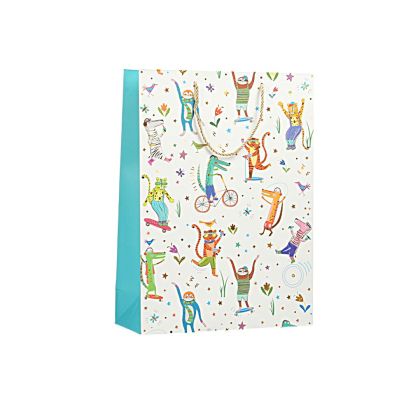 Подаръчна торбичка, детска 31 х 42 х 12 cm, бяла