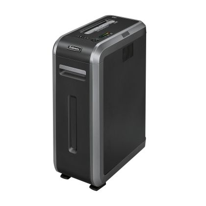 Шредер за унищожаване на документи Fellowes Powershred 125Ci, 100% Jam Proof, Cross-Cut, 53 L, P-4, ниво на шум 63 dB