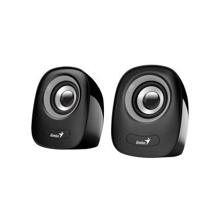 Тонколони Genius SP-Q160, с кабел, USB Type-A, 150 - 20000 Hz, 6 W, сиви