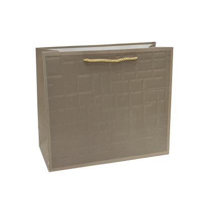 Подаръчна торбичка, 23 х 17.7 х 10 cm, кафява