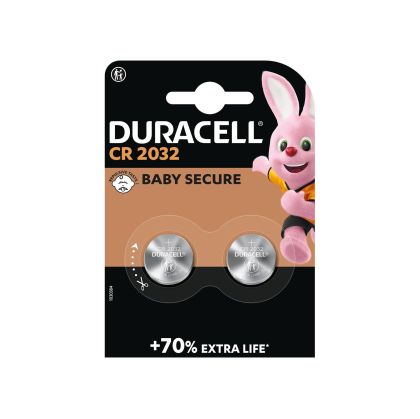 Литиева батерия Duracell CB MES LM 2032, 3 V, 2 броя