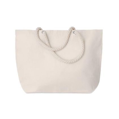 More Than Gifts Плажна чанта Menorca, памучна, 55 х 15 х 39 cm, бежова