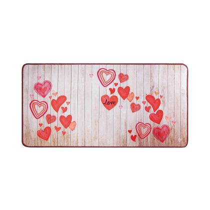 Изтривалка Olivo Miami Cuori Rosso, 100% полиестер, 40 х 60 cm