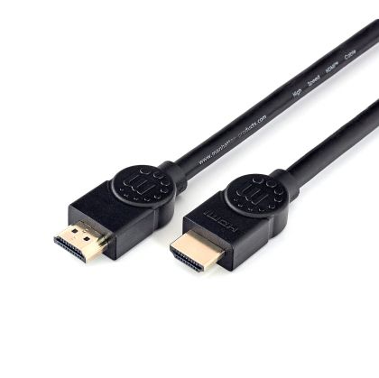 Кабел Manhattan, HDMI Male/HDMI Male, 10 m