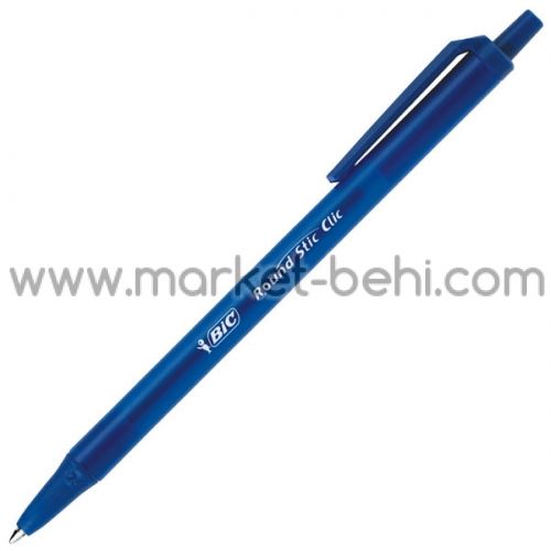 Химикалка Bic Round Stic Clic Авт.синя