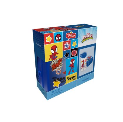 Disney Комплект, бутилка 500 ml и кутия за храна Spidey