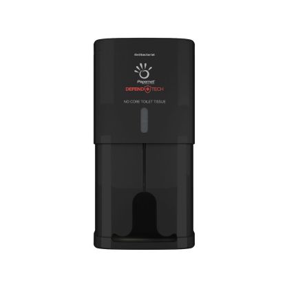 Диспенсър за тоалетна хартия Papernet, Full tech, черен, 2 ролки, 16.1 х 15.5 х 33 cm