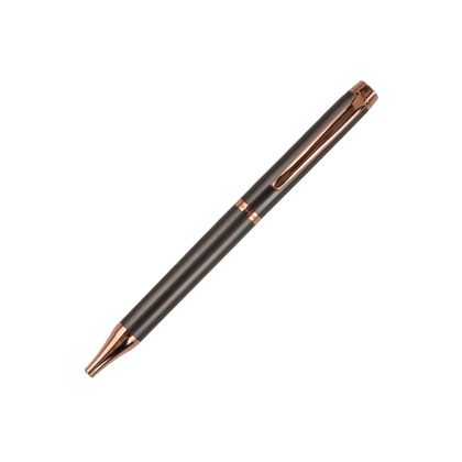 Office 1 Химикалка Anthracite, метална, розово злато