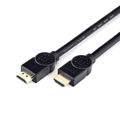 Кабел Manhattan, HDMI Male/HDMI Male, 3 m