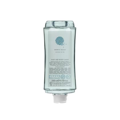 Душ гел за коса GFL Cosmetics и тяло Geneva, 330 ml, 6 х 20 cm