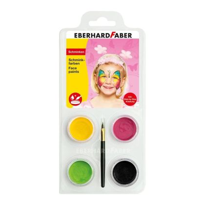 Eberhard Faber Боя за лице Butterfly, 4 цвята