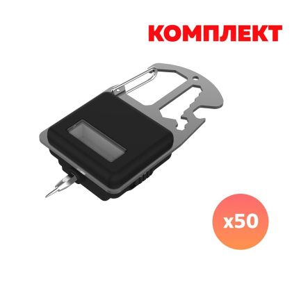 Felix Мултифункционален инструмент, черен, с включен пълноцветен печат, 50 броя