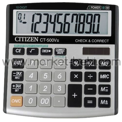 Калкулатор настолен Citizen CT-500VII, 10 разряден