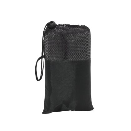 Office 1 Дъждобран Rainman, с качулка, в чанта с джоб, 140 x 203 cm, черен