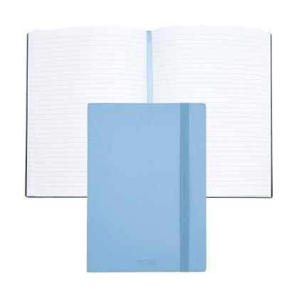 Hugo Boss Тефтер Pastel Classic, A5, на редове, светлосин