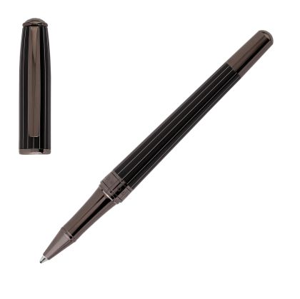 Hugo Boss Ролер Essential, на ивици, в кутия, черен