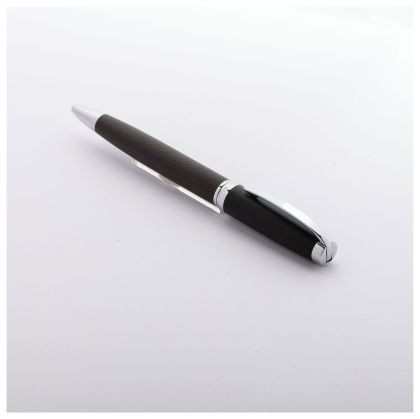 Cerruti 1881 Химикалка Myth, в кутия, черно-сребриста