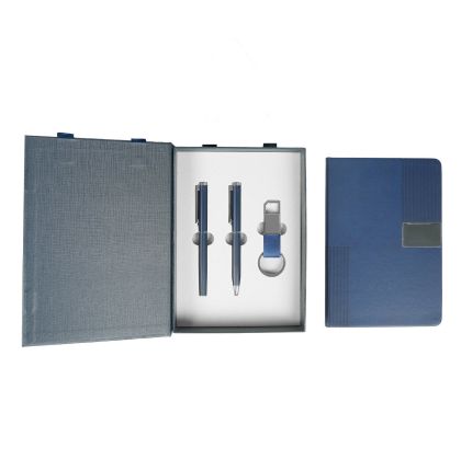 Office 1 Подаръчен комплект Matrix Trinity, в кутия, син