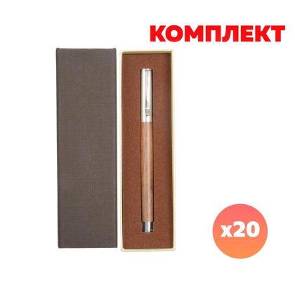 Timberink Ролер, метал и дърво, в кутия, с включено гравиране, 20 броя