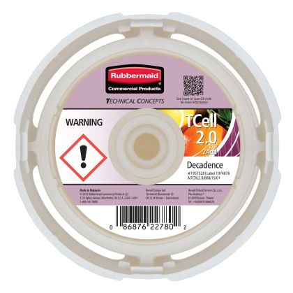 Пълнител за ароматизатор Rubbermaid TCell 2.0, decadent, 24 ml