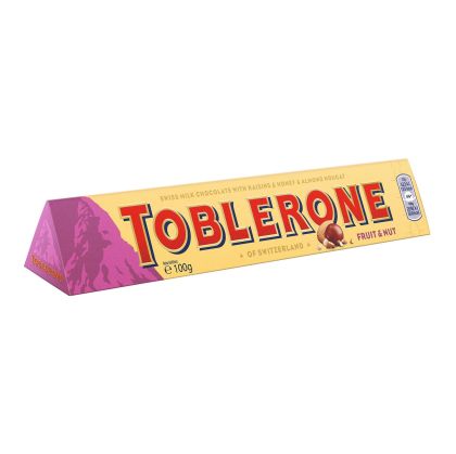 Toblerone Шоколад, плодове и ядки, 100 g