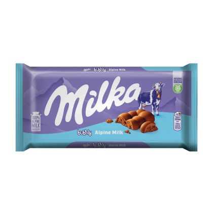 Milka Шоколад Bubbly, млечен, 90 g