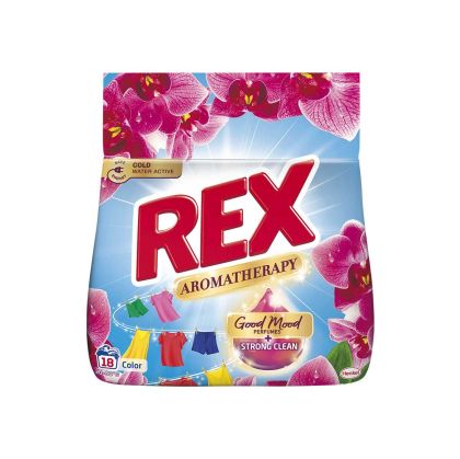 Перилен препарат Rex Malaysian Orchid, прах, за цветно пране, 0, 99 kg, за 18 пранета