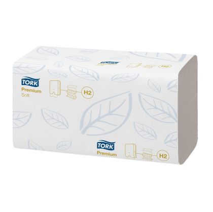 Кърпи за ръце Tork Xpress H2, двупластови, целулозни, 150 къса, 21 броя