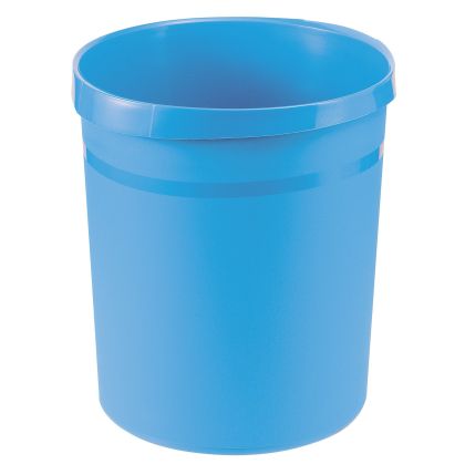 Кош за отпадъци HAN Grip Trend, пластмасов, 18 L, светлосин, 31.2 х 23.7 х 35 cm