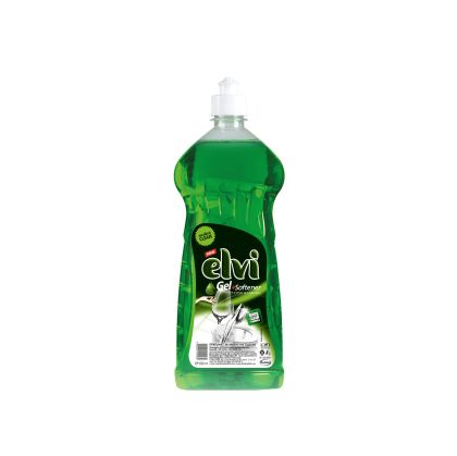 Препарат за миене на съдове Elvi Balsam, 500 ml, зелен