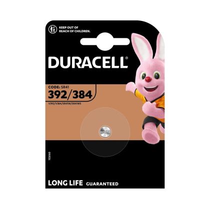Батерия Duracell SR41W, бутонна, 1.5 V