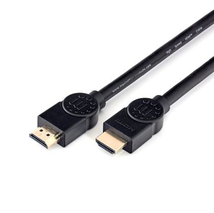 Кабел Manhattan, HDMI Male/HDMI Male, 1.8 m