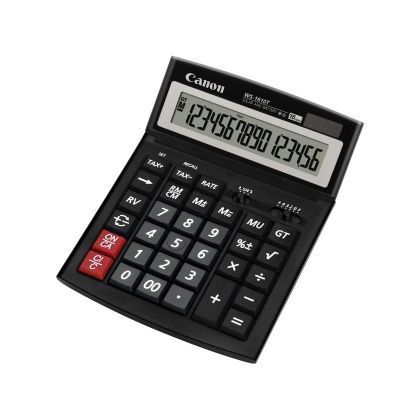 Настолен калкулатор Canon WS-1610T, 16-разряден, черен