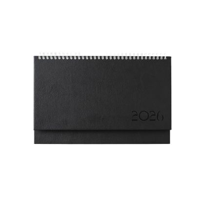 Настолен календар Казбек, 30 x 15.5 cm, черен