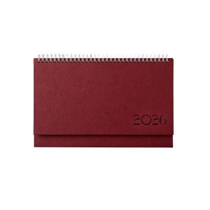 Настолен календар Казбек, 30 x 15.5 cm, бордо