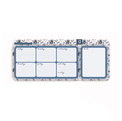 Gipta Планер Data Week, 13 x 30 cm, твърда корица, 57 листа