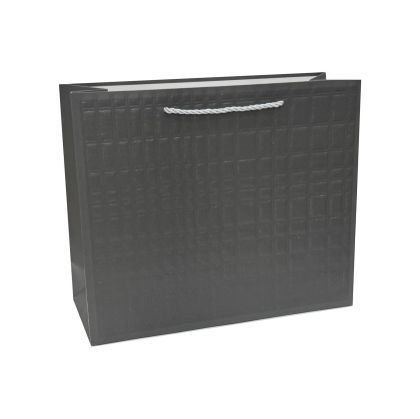 Подаръчна торбичка, 23 х 17.7 х 10 cm, черна