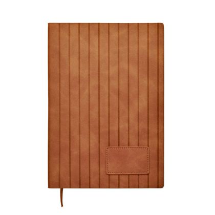 Бележник Tintray А5, 80л, PU корица, КАФЯВ