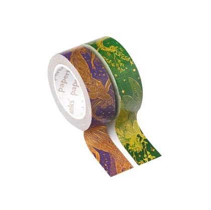 Paperblanks Тиксо Olive Violet Fairy, декоративно, 2 броя