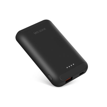 Външна батерия Wesdar S293, 5000 mAh, черна