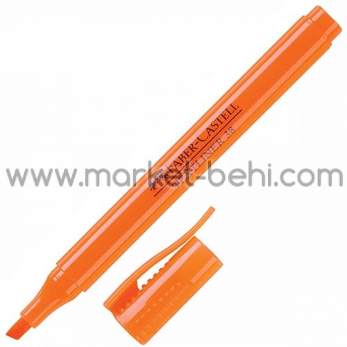 Текс маркер Faber Castell Textliner 38 оранжев