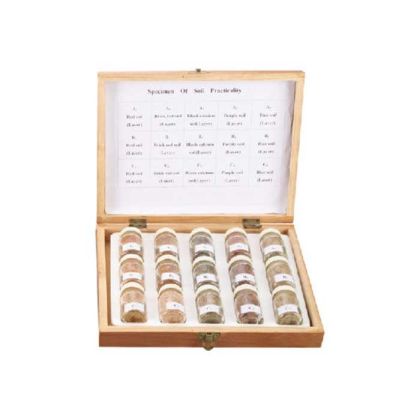 Gelsonlab Комплект почви, в дървена кутия, 8 броя