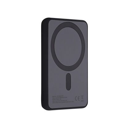 Външна батерия TNB Magsafe 20 W, 5000 mAh,, USB Type-C, черна
