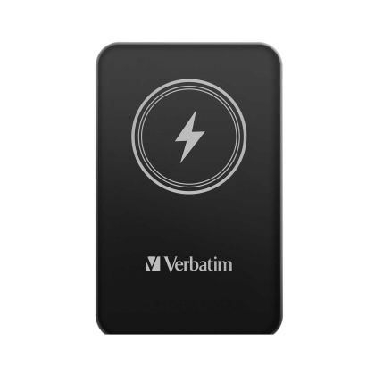 Външна батерия Verbatim Charge 'n' Go, магнитна, 5000 mAh, USB Type-C, черна