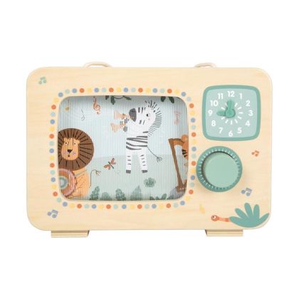 Small Foot Музикална кутия-телевизор Сафари