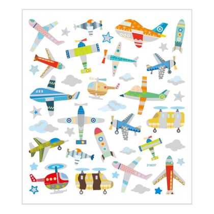 Creativ Company Стикери Самолети и хеликоптери, 15 х 16.5 cm, 1 лист