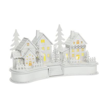 Retlux Коледна украса RXL 407 - Коледно селце, бяло