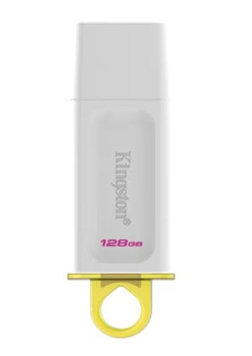 Преносима памет KINGSTON 128GB Exodia USB3.2 Бял