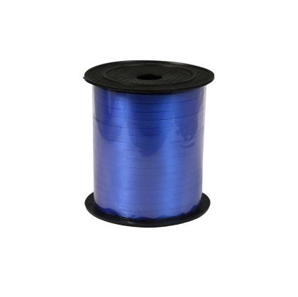 Лента-панделка, гланц, 0.5 cm, 200 m, синя